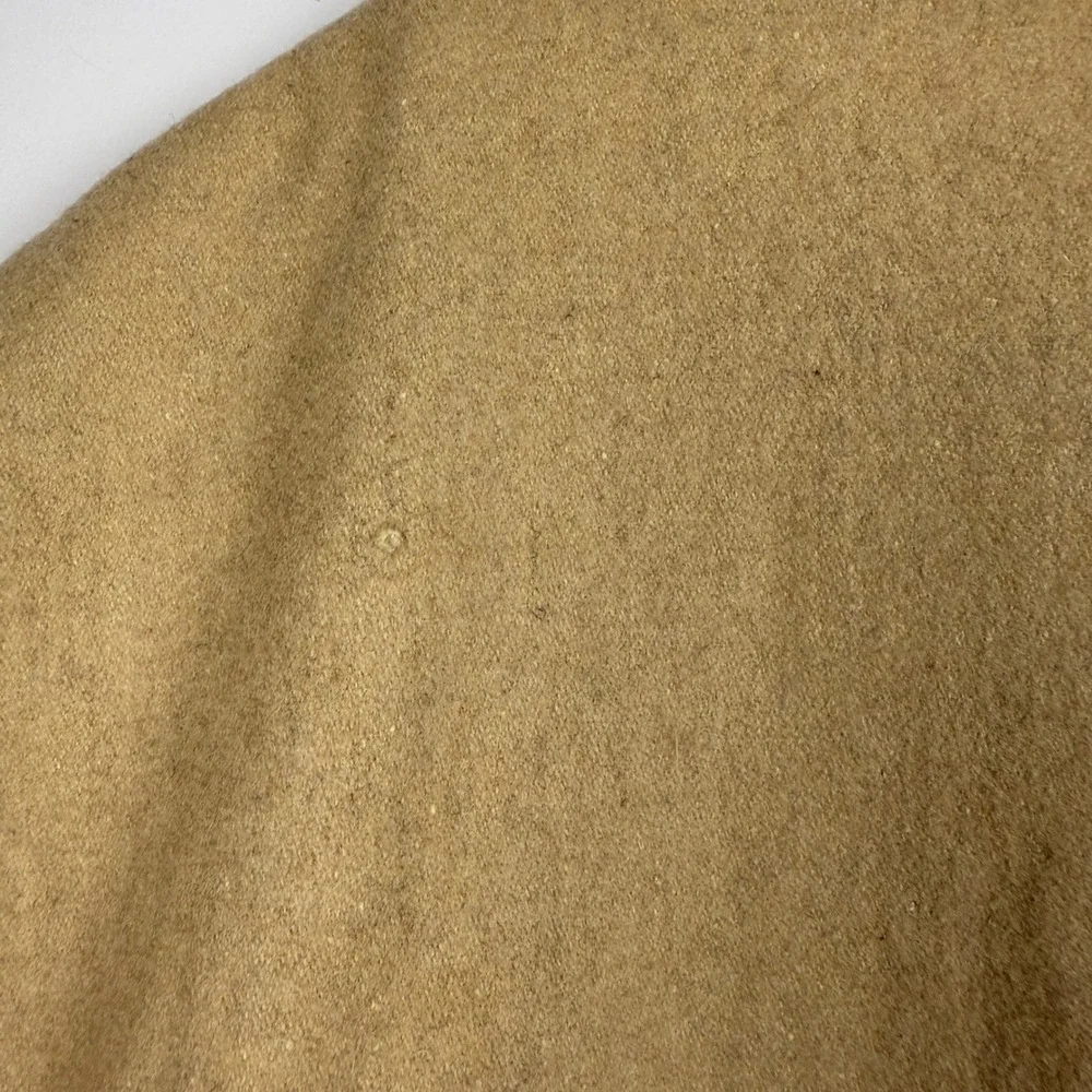 LRG Lion Rock Full Zip Sweater Mens 4XL Tan Brown Wool Blend Streetwear Jacket‎